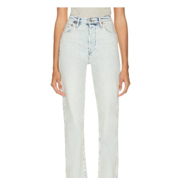 NWT Re/Done 90s High Rise Loose Jeans (sz 24) - Picture 2 of 6